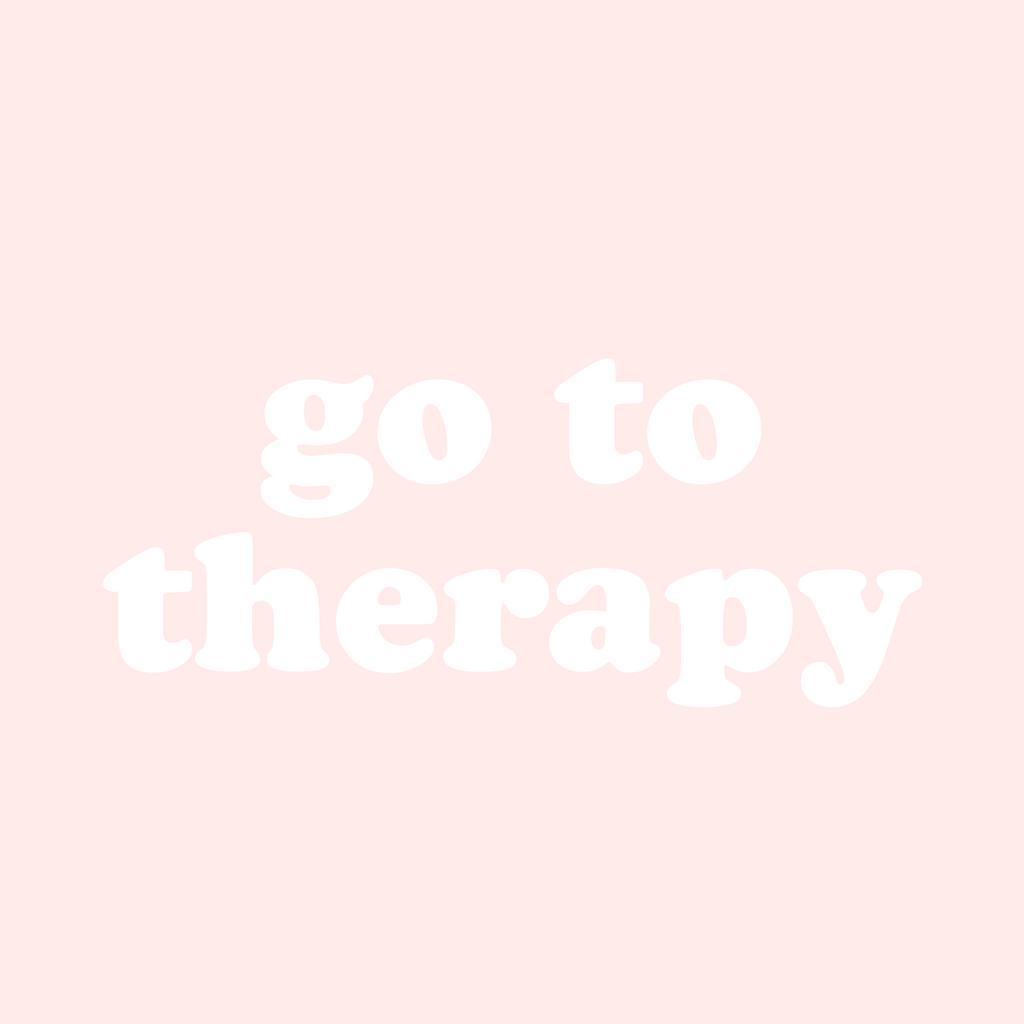 Go to Therapy