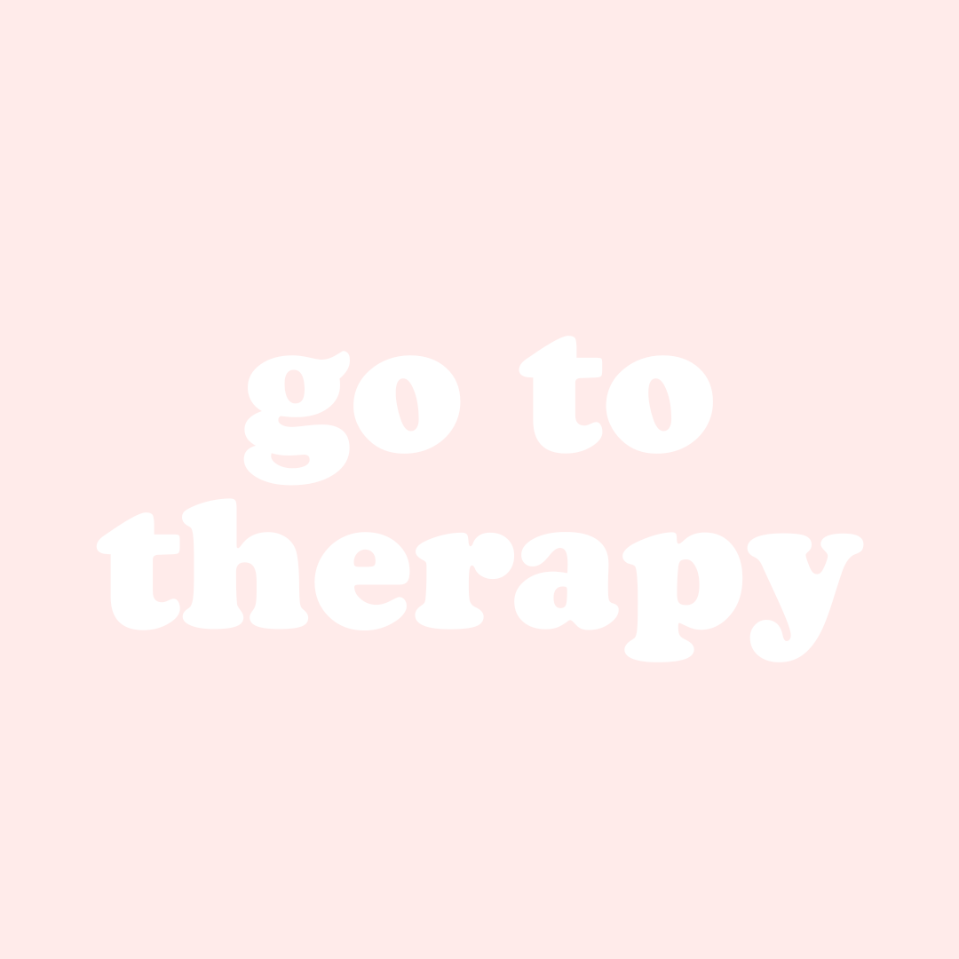 Go to Therapy